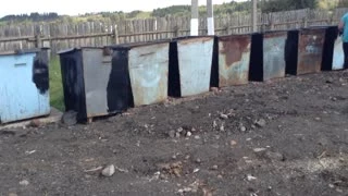 Контейнерная площадка под мусор